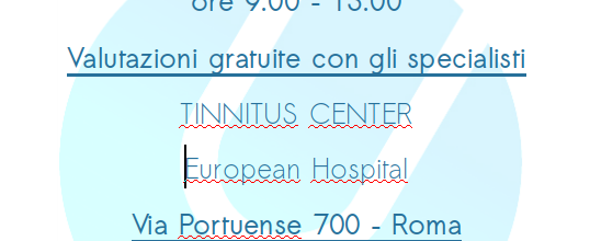 Open day acufeni